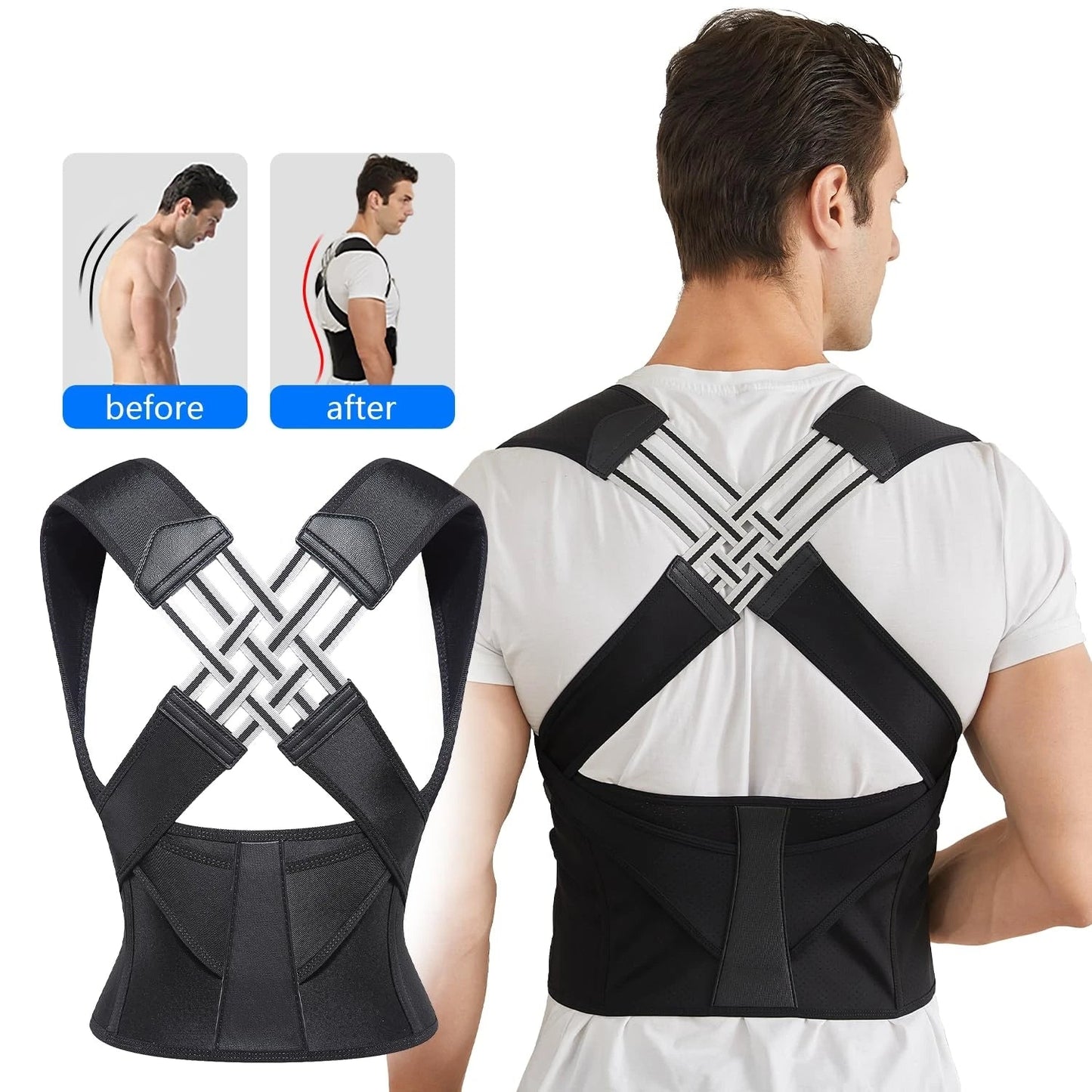 Adjustable Back Posture Belt(UNISEX)